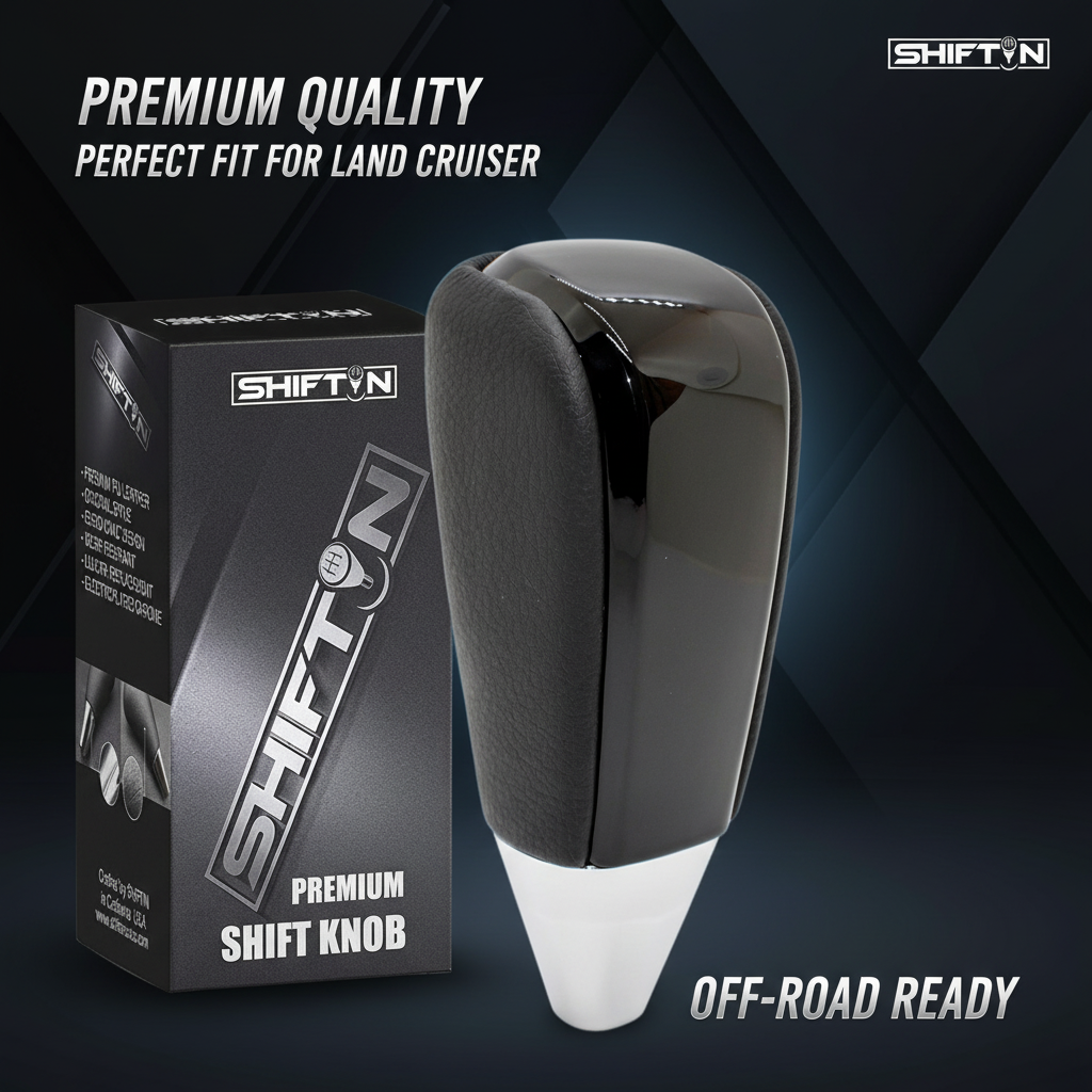 Upgrade Your Toyota Land Cruiser: Premium Shift Knob for the Ultimate Off-Road Experience
