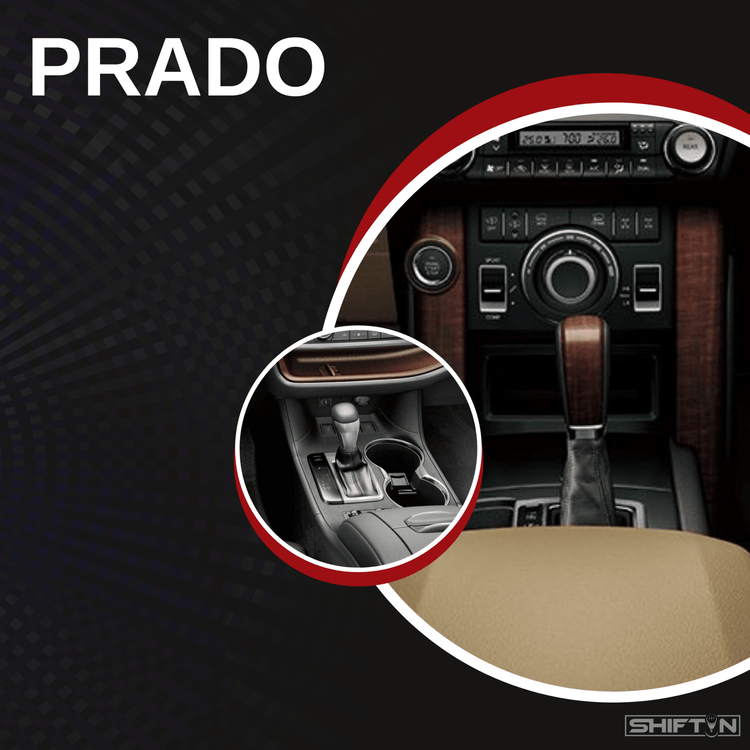 SHIFTIN aftermarket replacement gear shift knob shifters for Toyota Land Cruiser PRADO, ranging from 2002-2023