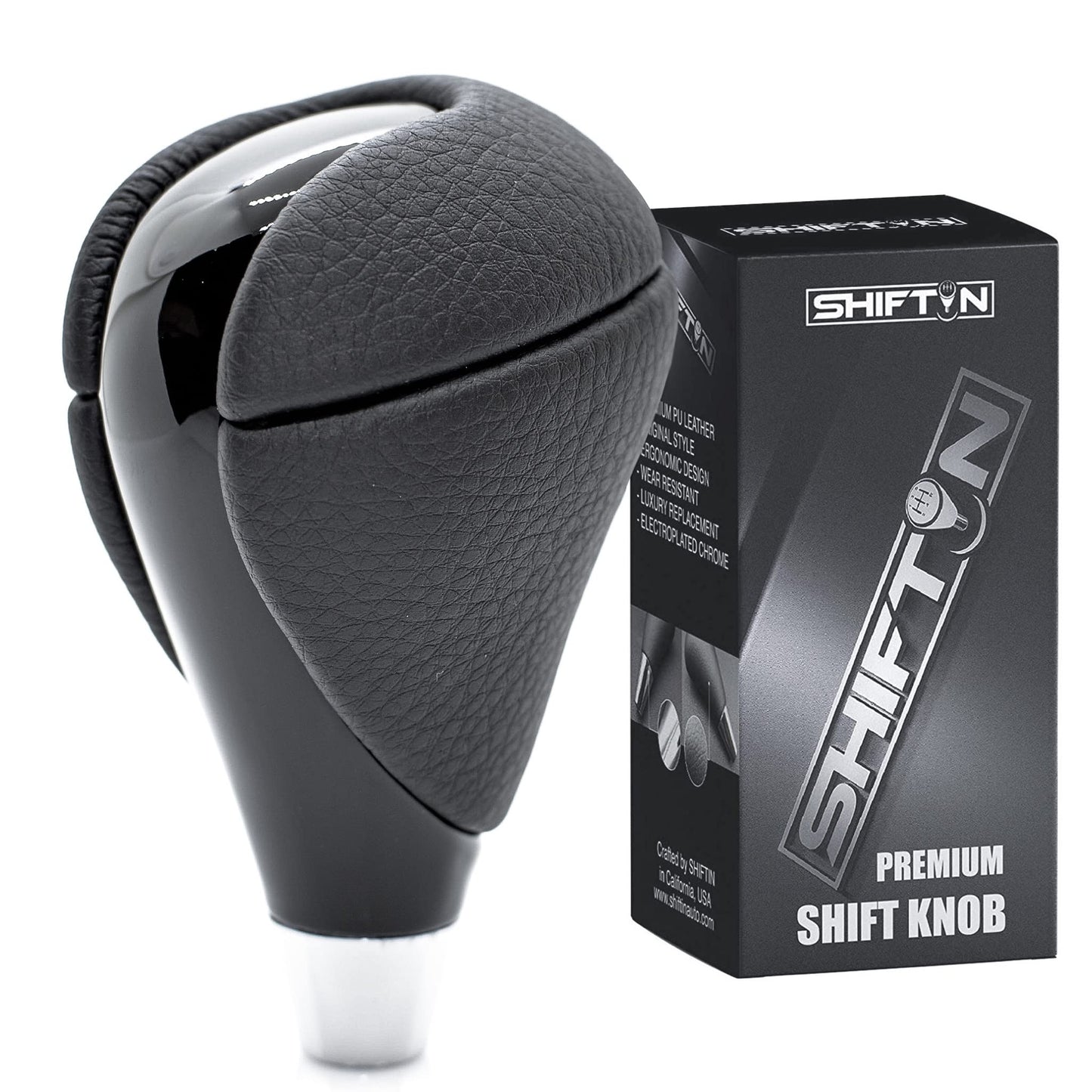 SHIFTIN Gear Shift Knob for Lexus ES300h ES350 GS300 GS350 GS430 GS450h GS460 IS250 IS300 IS350 LS460 LS600h RX350 RX450h - RBPB