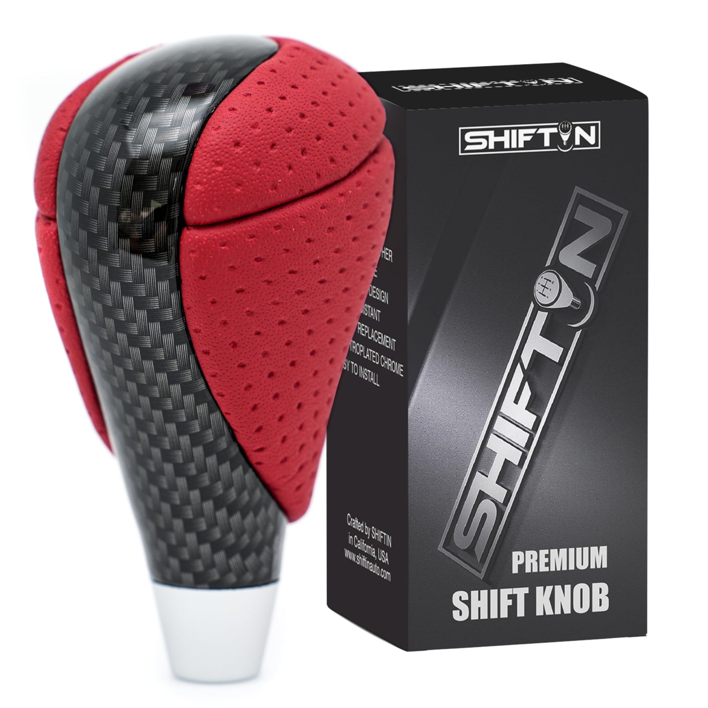 SHIFTIN Gear Shift Knob for Lexus ES300h ES350 GS300 GS350 GS430 GS450h GS460 IS250 IS300 IS350 LS460 LS600h RX350 RX450h - RRZZp
