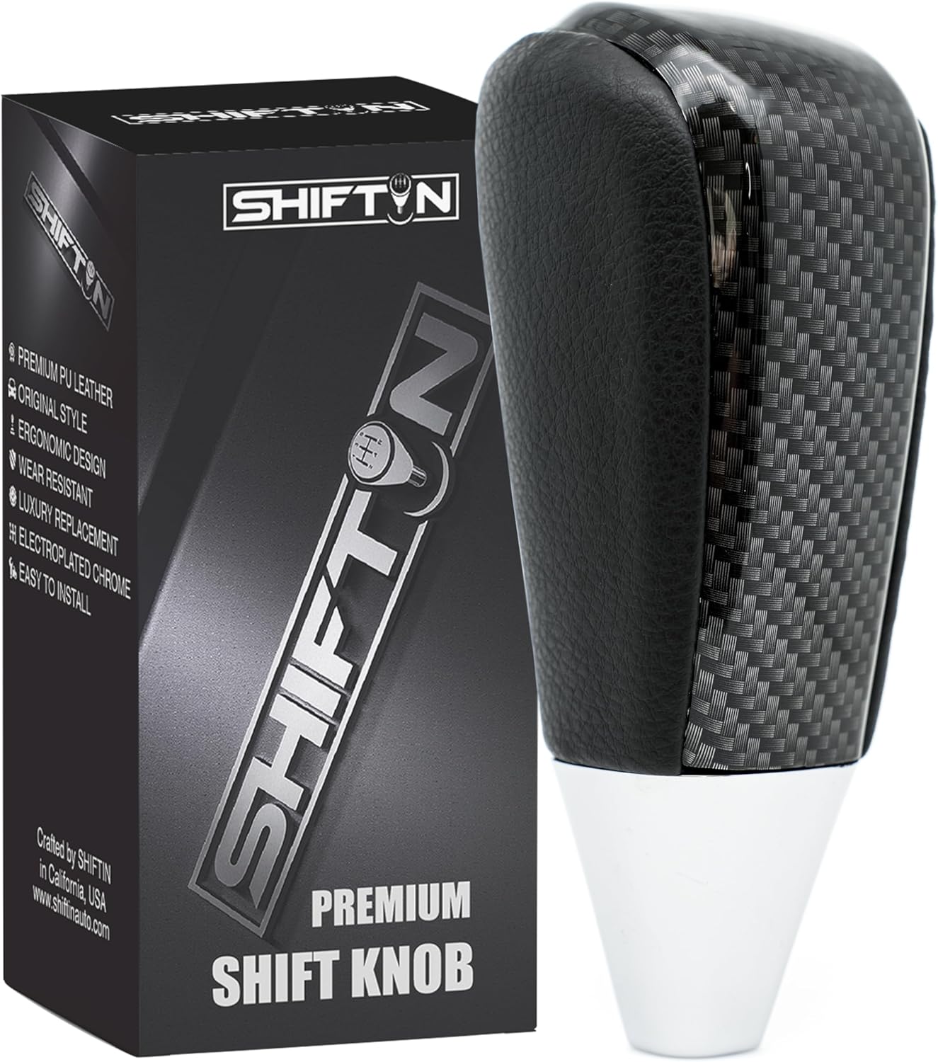 SHIFTIN Gear Shift Knob for Toyota Land Cruiser 4Runner Sequoia Tundra Highlander Off - Road 4x4 TRD - QBZZX