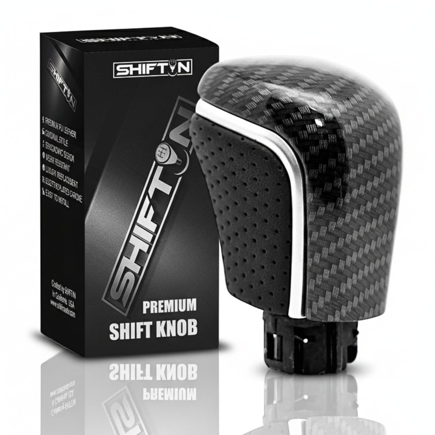 SHIFTIN Gear Shift Knob Gearbox Shifter for Toyota Camry (2018 - 2026) Corolla (2020 - 2026) Avalon (2019 - 2022) - NBZZp