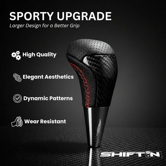 SHIFTIN Large Aftermarket Replacement Gear Shift Knob fit for Toyota Land Cruiser Tundra 4Runner Fortuner and Lexus LX 570 470 RX LS - LCxGZ