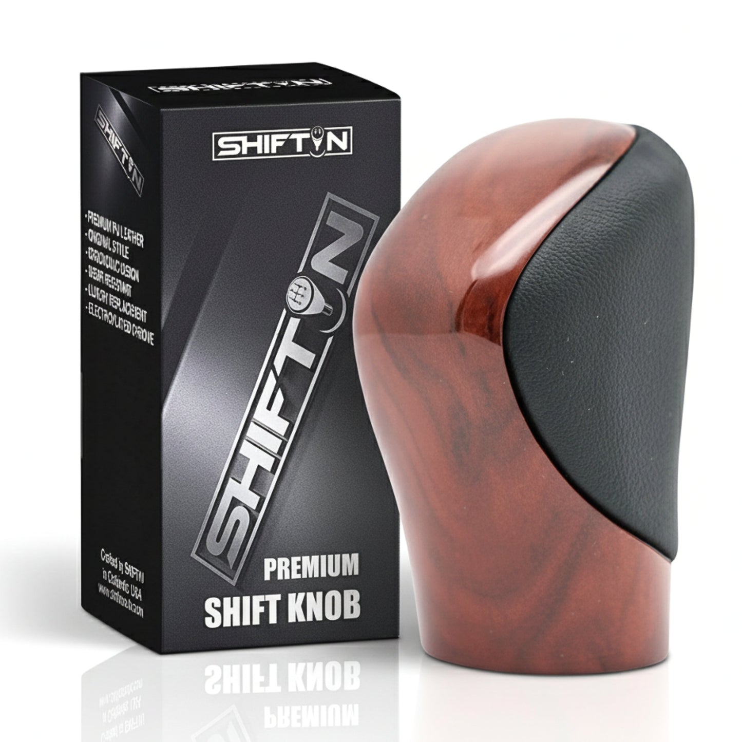 SHIFTIN AUTO SHIFTIN Gear Shift Knob Shifter for Lexus ES GS GX-460 IS-250 NX RC200t RX 300 350-h 450-hL 2014-2023 - Black Le