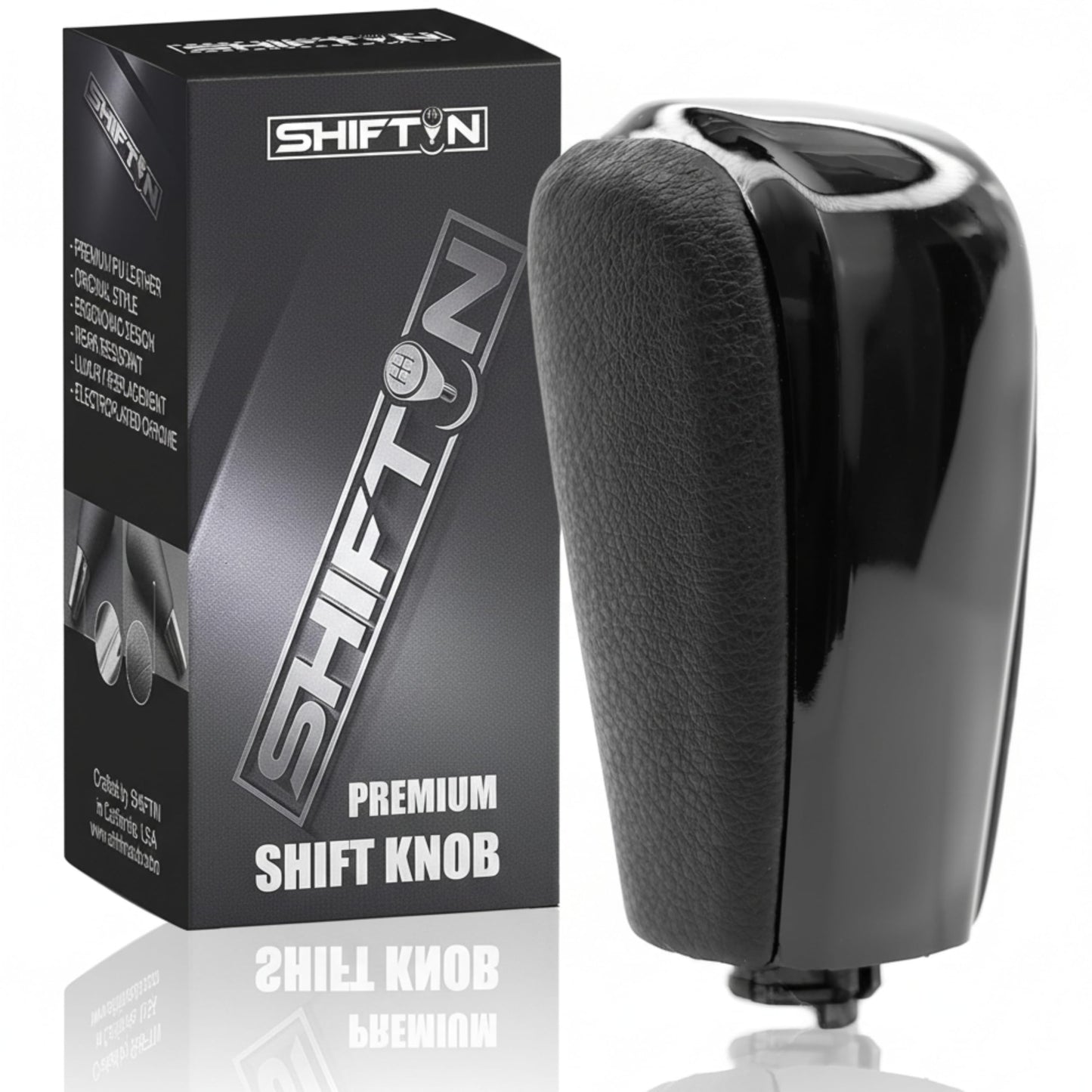 SHIFTIN Gear Shift Knob Stick Shifter for Toyota Land Cruiser LC Prado FJ - 150 KDJ155 - QBPBX - E
