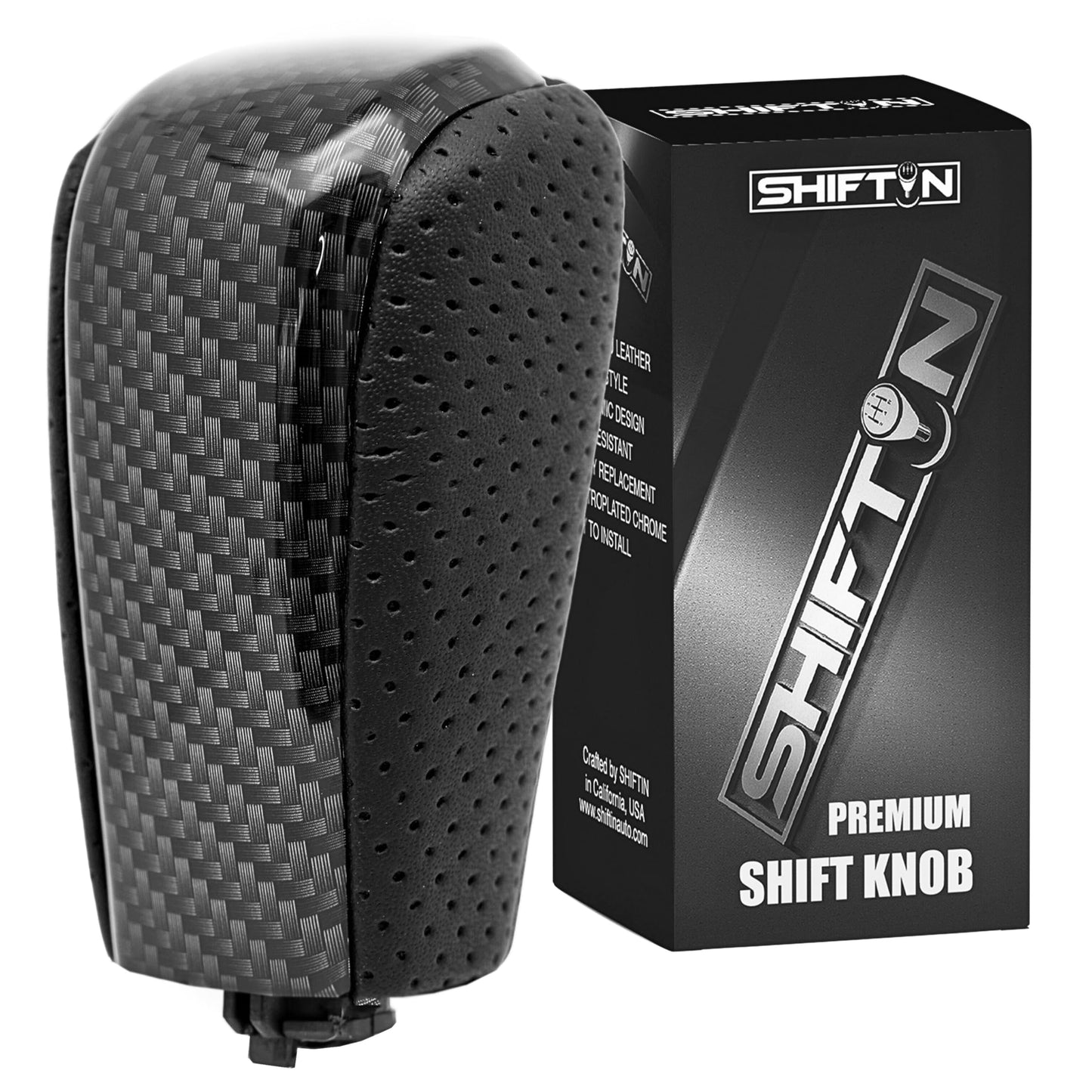 SHIFTIN Gear Shift Knob Stick Shifter for Toyota Land Cruiser LC Prado FJ - 150 KDJ155 - QBZZX - E