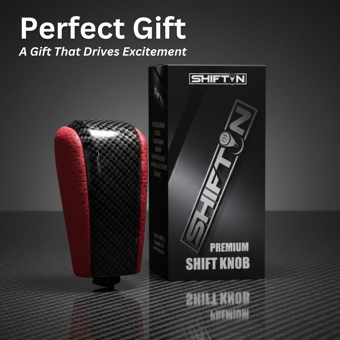 SHIFTIN Gear Shift Knob Stick Shifter for Toyota Land Cruiser LC Prado FJ - 150 KDJ155 - QRZZp - E