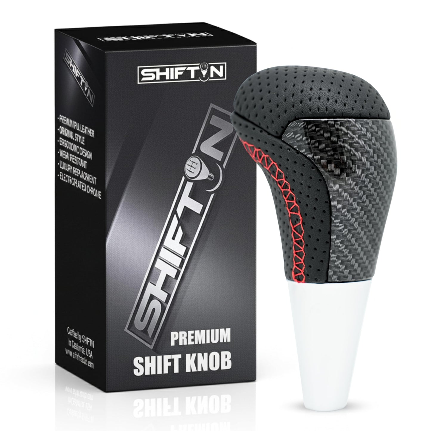 SHIFTIN Large Aftermarket Replacement Gear Shift Knob fit for Toyota Land Cruiser Tundra 4Runner Fortuner and Lexus LX 570 470 RX LS - LCxGZ