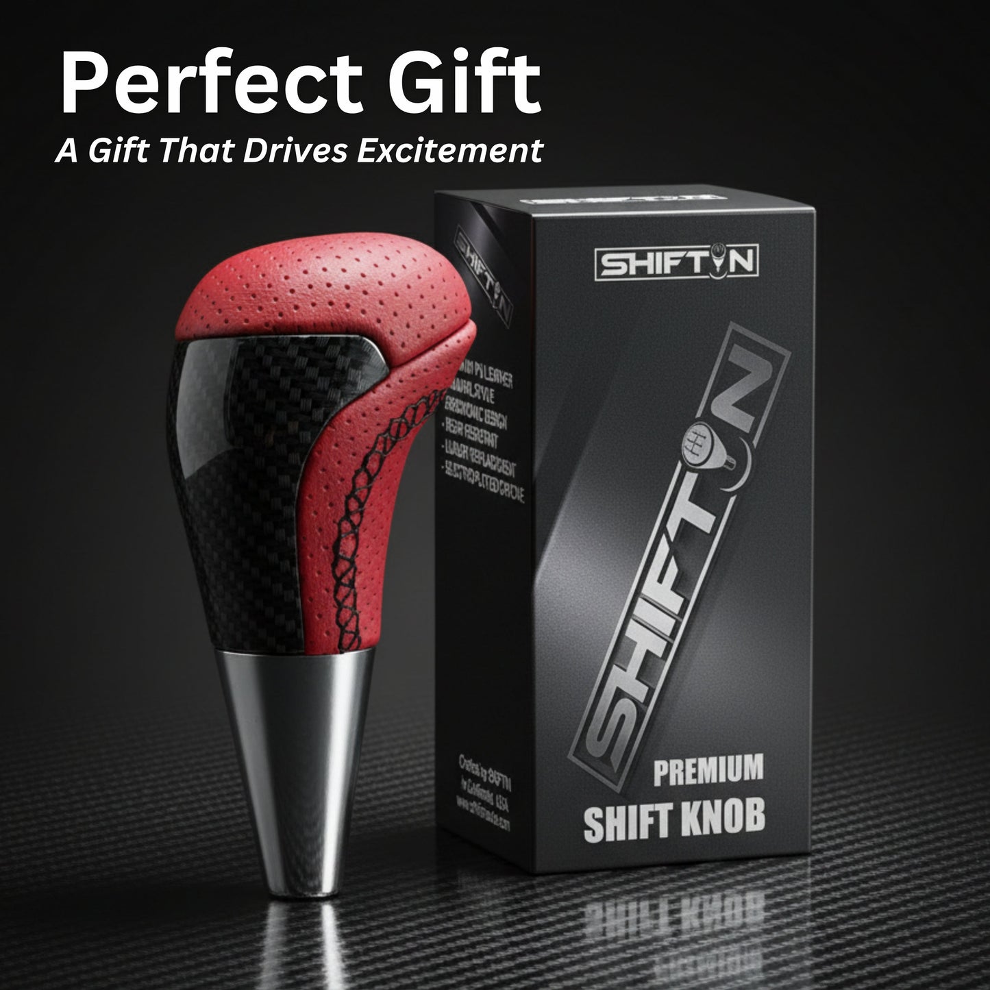 SHIFTIN Large Aftermarket Replacement Gear Shift Knob fit for Toyota Land Cruiser Tundra 4Runner Fortuner and Lexus LX 570 470 RX LS - LRxZp