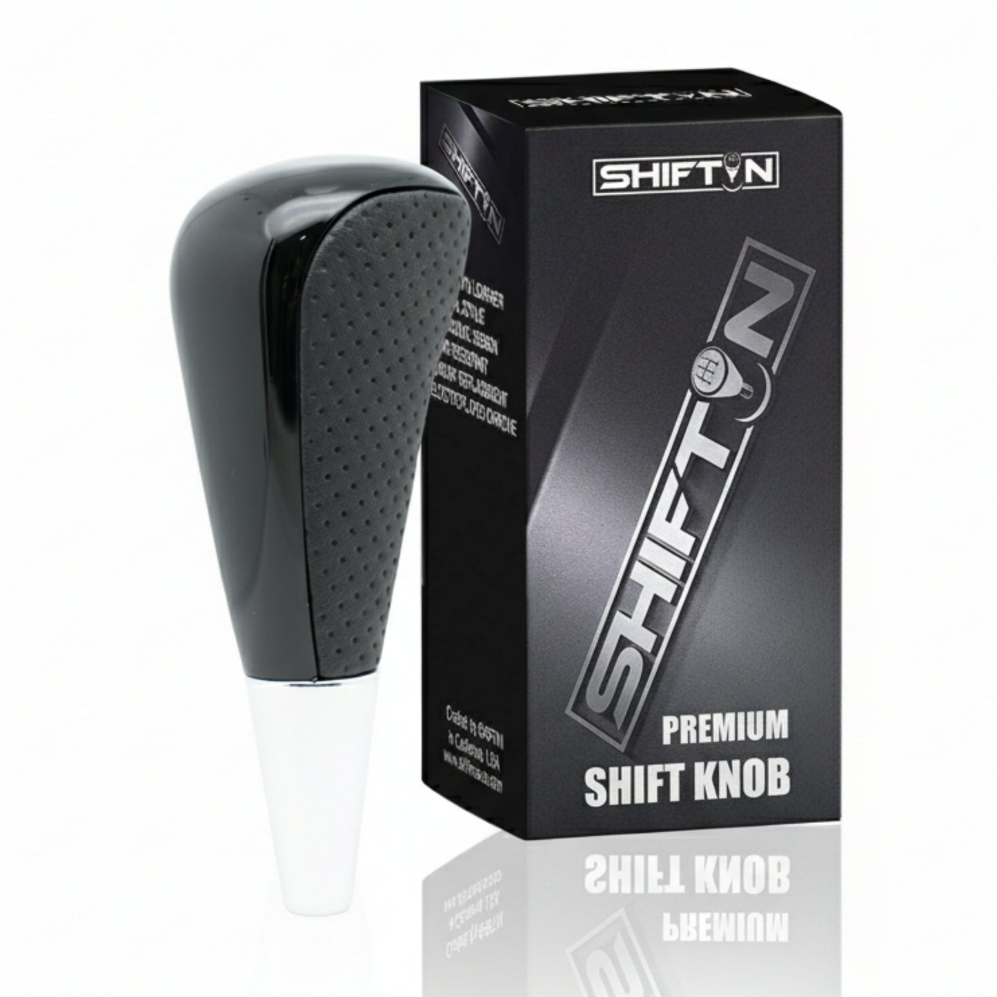SHIFTIN Large Gear Shifter Knob Compatible with Lexus LX - 470 LX570 LS - 400 LS430 RX330 RX - 350 RX400h and Toyota, Acura, Mazda Cars - LBPBp
