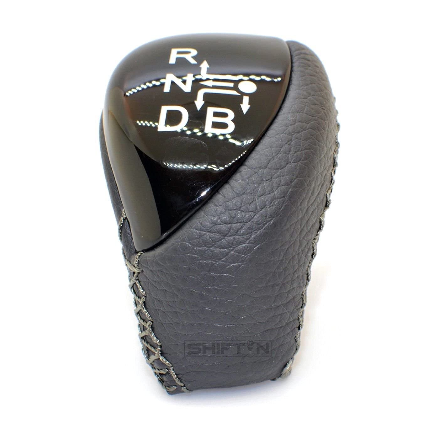 SHIFTIN Premium Replacement Gear Shift Knob Shifter for Toyota Prius Auris Prius Plug-in Hybrid - Gray