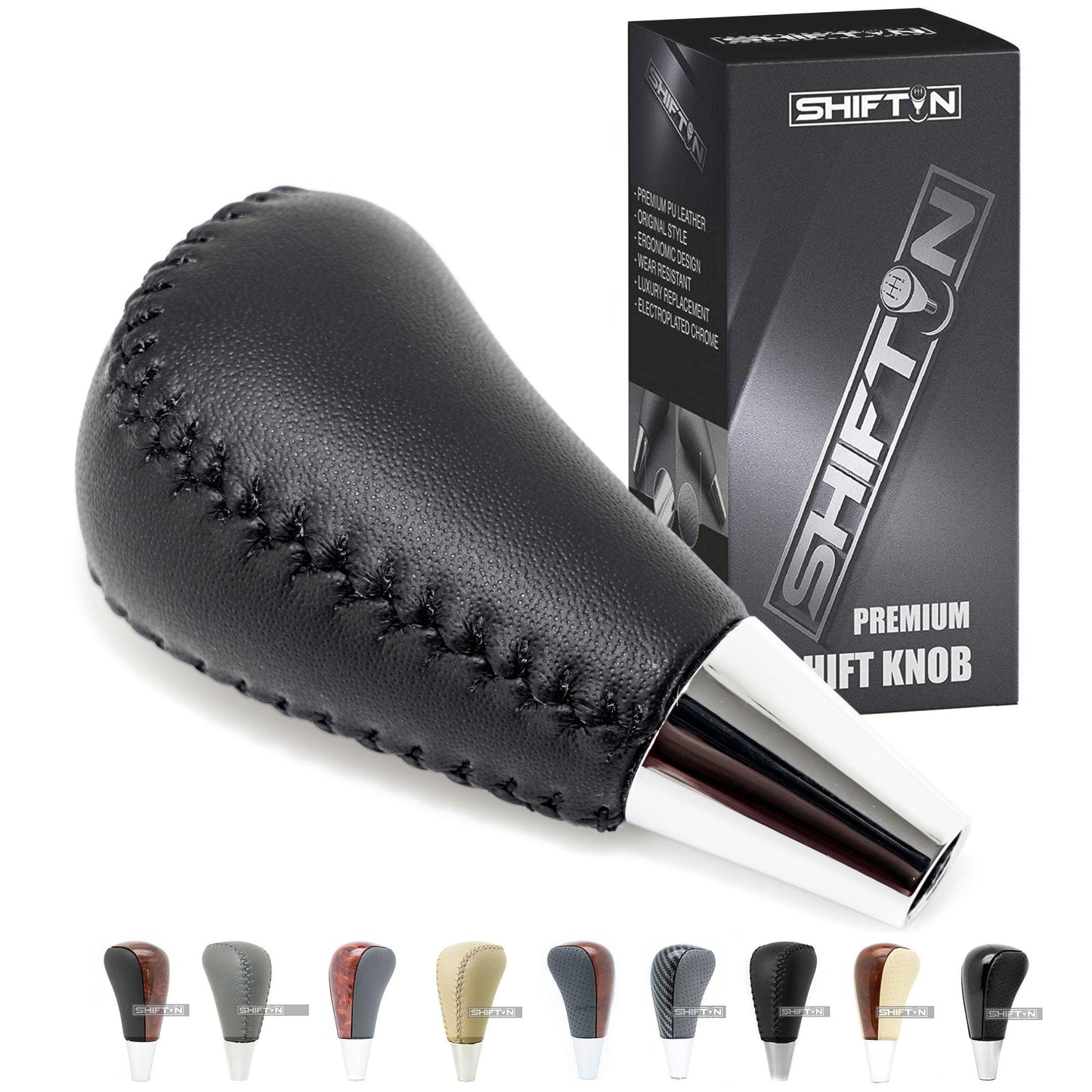 SHIFTIN AUTO SHIFTIN Gear Shift Knob for Toyota Avalon Yaris 4Runner Sienna Camry Tacoma Rav-4 Matrix Corolla Venza & Lexus E