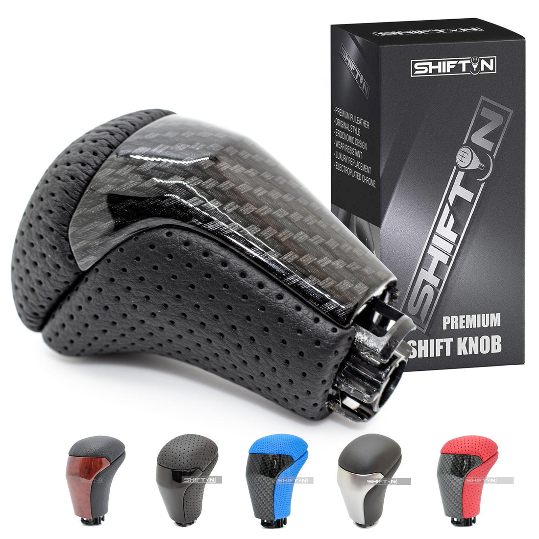 SHIFTIN Replacement Gear Shift Knob Shifter for Toyota Highlander 2014-2019 Tacoma 2016-2023