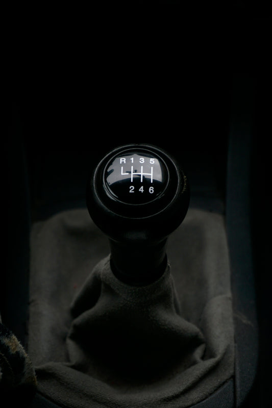 a close up of a speedometer in a car