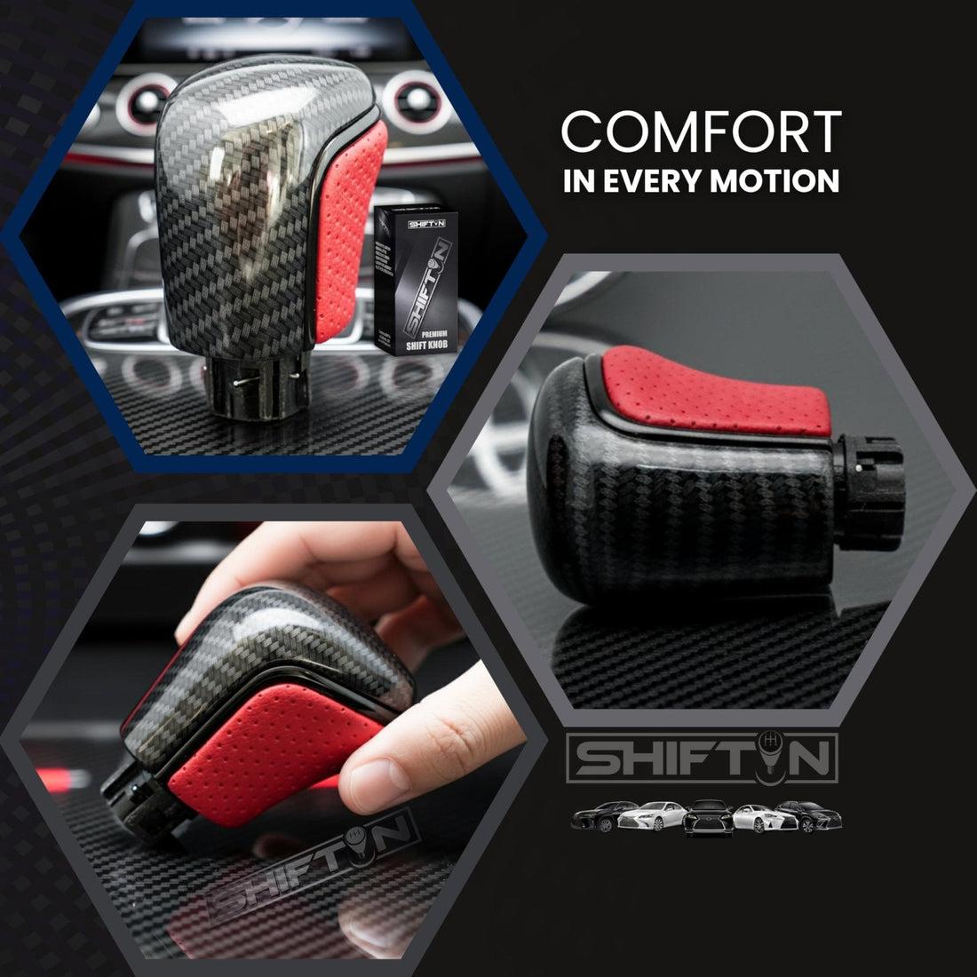 The Best Interior Accessories for 2018-2024 Toyota Camry: The Gear Shift Knob - SHIFTIN AUTO