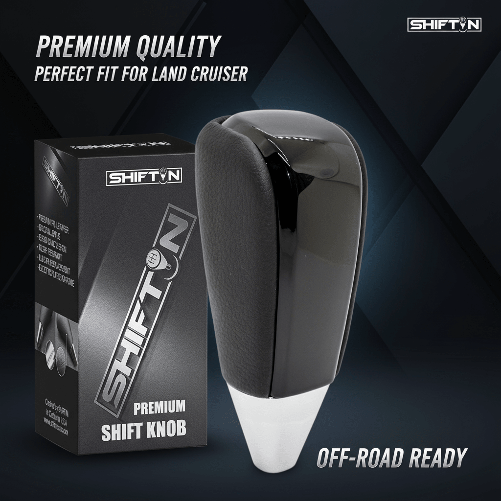 Upgrade Your Toyota Land Cruiser: Premium Shift Knob for the Ultimate Off-Road Experience - SHIFTIN AUTO