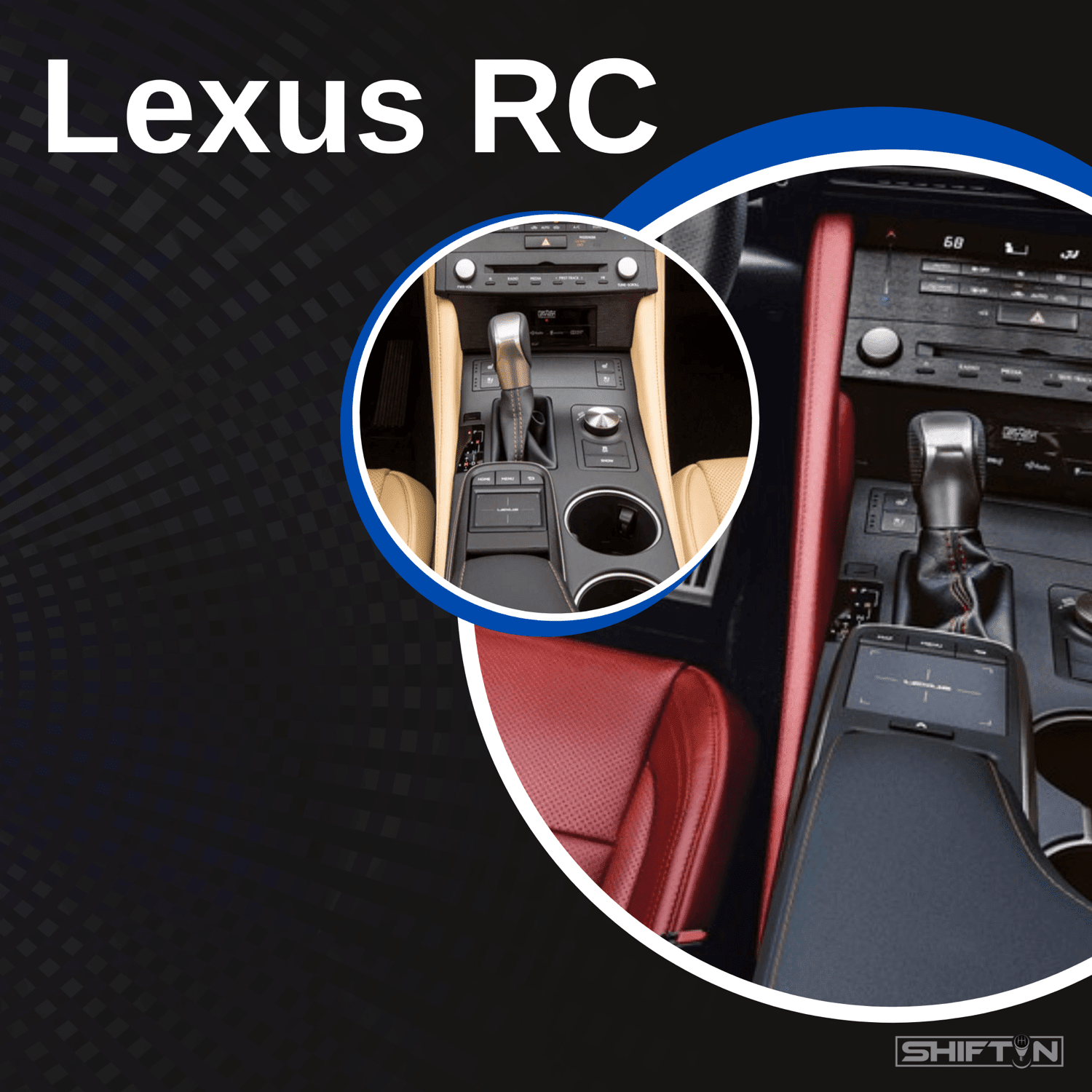 Gear Shift Knobs for Lexus RC & RC F | SHIFTIN Replacement - SHIFTIN AUTO