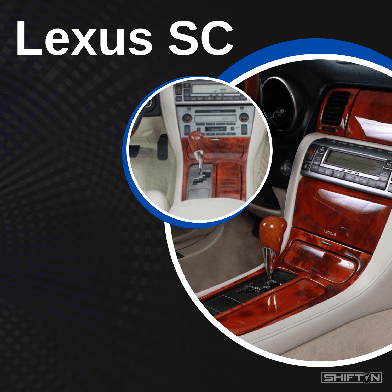 Lexus SC Gear Shift Knobs