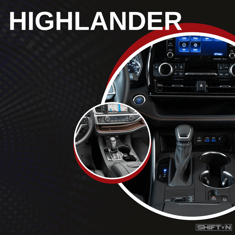 Toyota Highlander Shift Knobs | Stylish Interior Upgrade by SHIFTIN - SHIFTIN AUTO