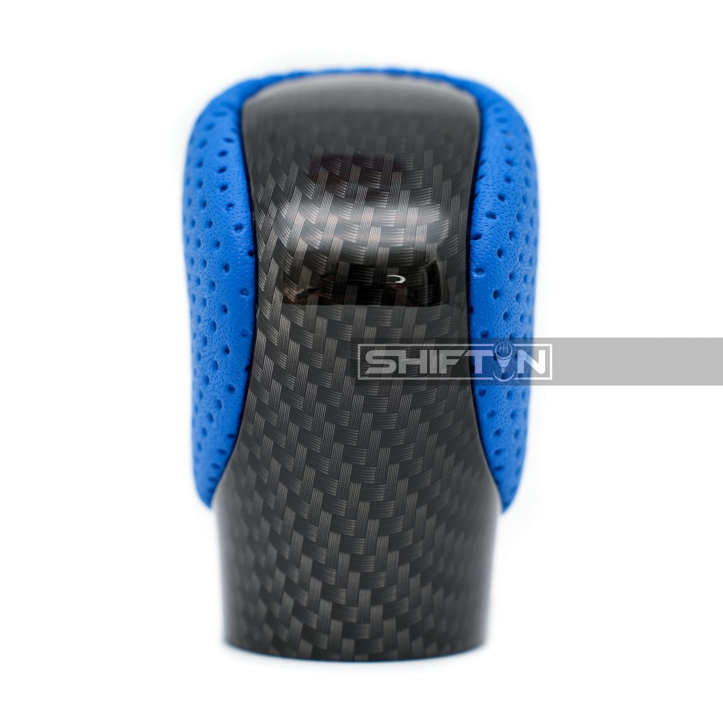 SHIFTIN-Gear-Shift-Knob-for-LEXUS-ES350-GS350-IS350-NX300-RC350-RX350-GX460-Blue-Leather-Carbon-Fiber