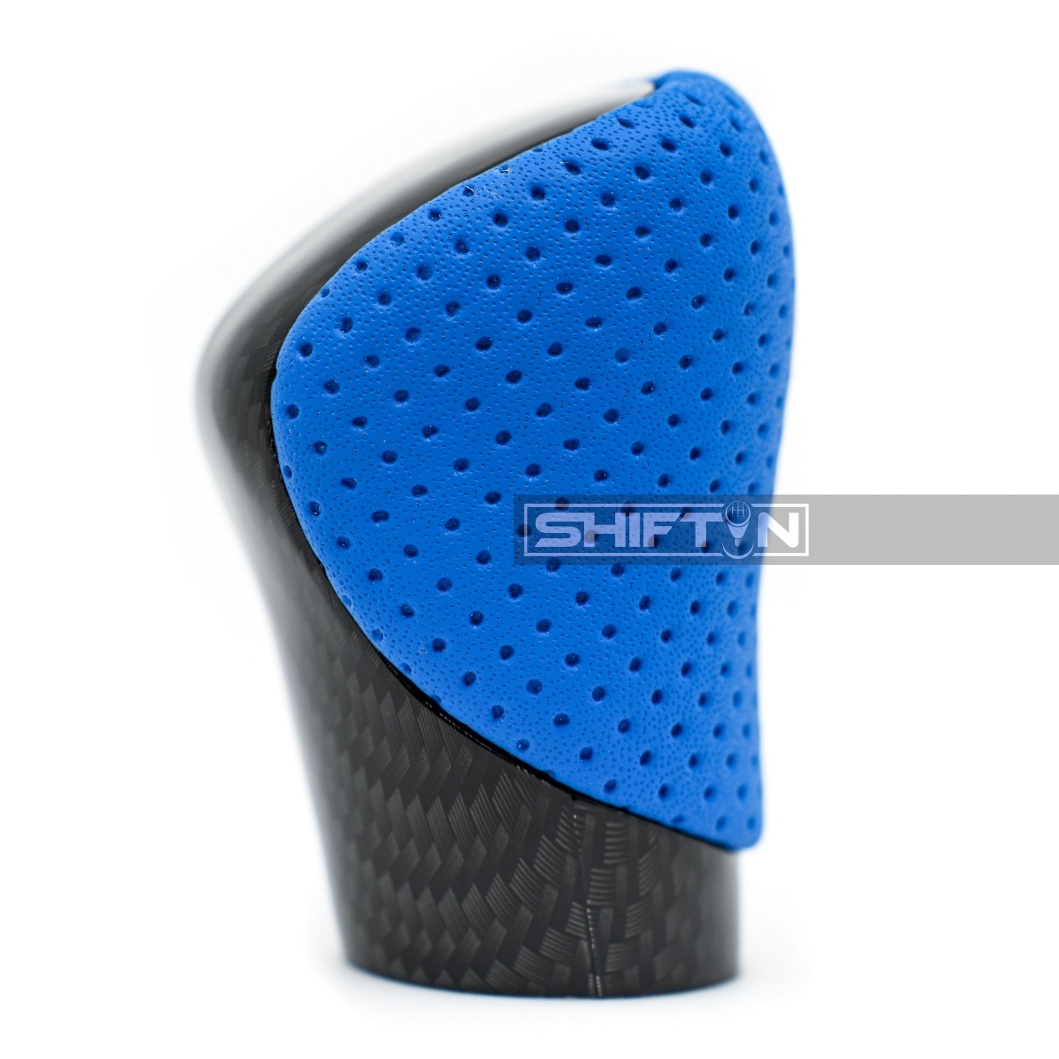 SHIFTIN-Gear-Shift-Knob-for-LEXUS-ES350-GS350-IS350-NX300-RC350-RX350-GX460-Blue-Leather-Carbon-Fiber