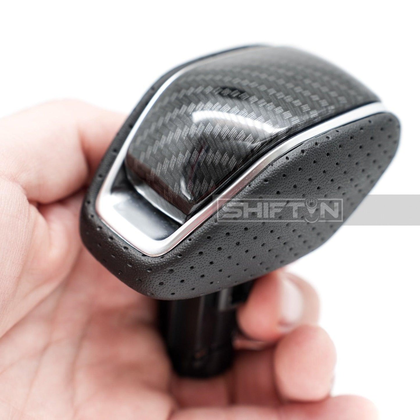 SHIFTIN Carbon Fiber Gear Shift Knob Stick Shifter Lever for Toyota Highlander Rav4 Venza 2019-2024