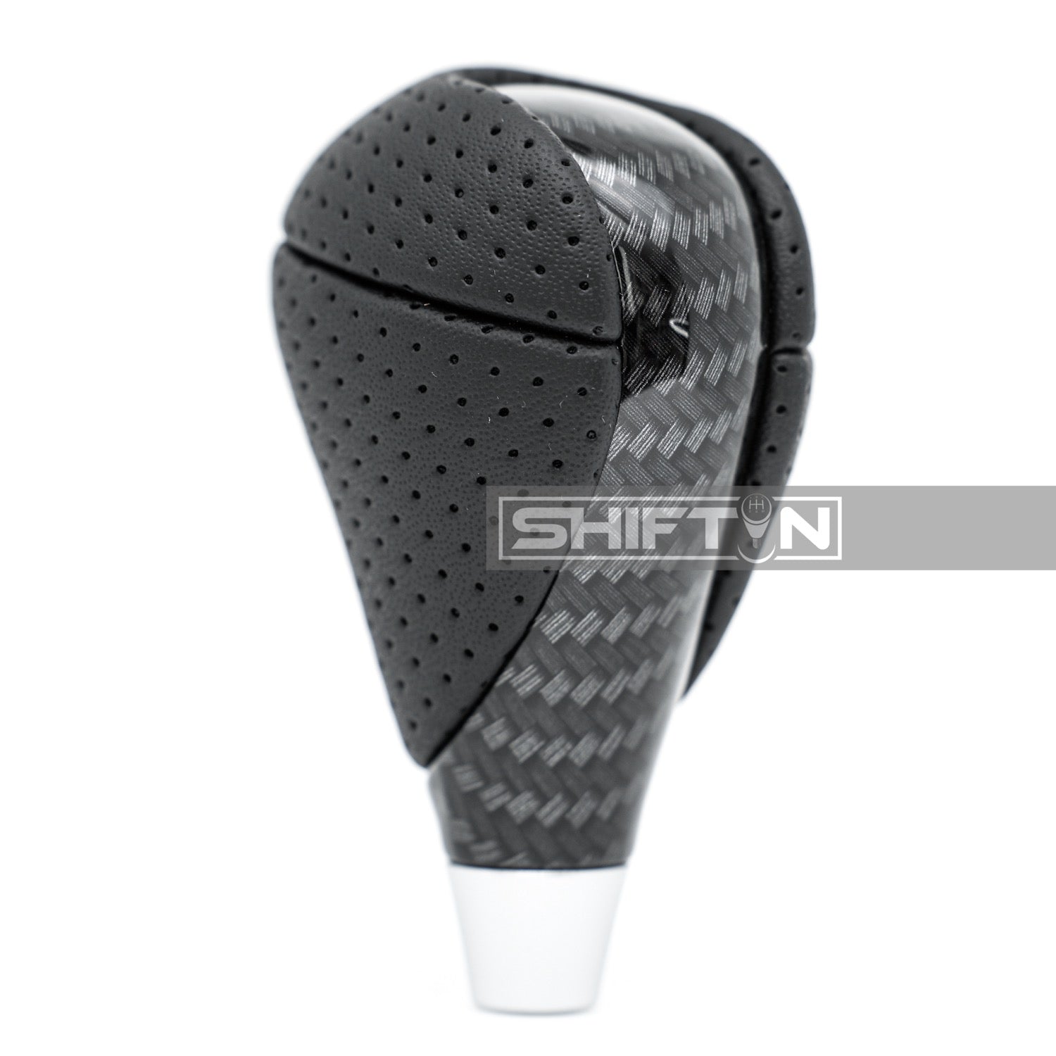 SHIFTIN-Gear-Shift-Knob-Stick-Shifter-for-Lexus-LS-460-ES-350-GS350-IS-250-RX350-2006-2015-Punched-Black-Leather-Carbon-Fiber-23