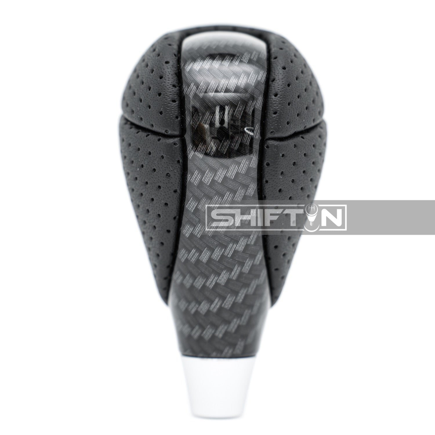 SHIFTIN-Gear-Shift-Knob-Stick-Shifter-for-Lexus-LS-460-ES-350-GS350-IS-250-RX350-2006-2015-Punched-Black-Leather-Carbon-Fiber-23