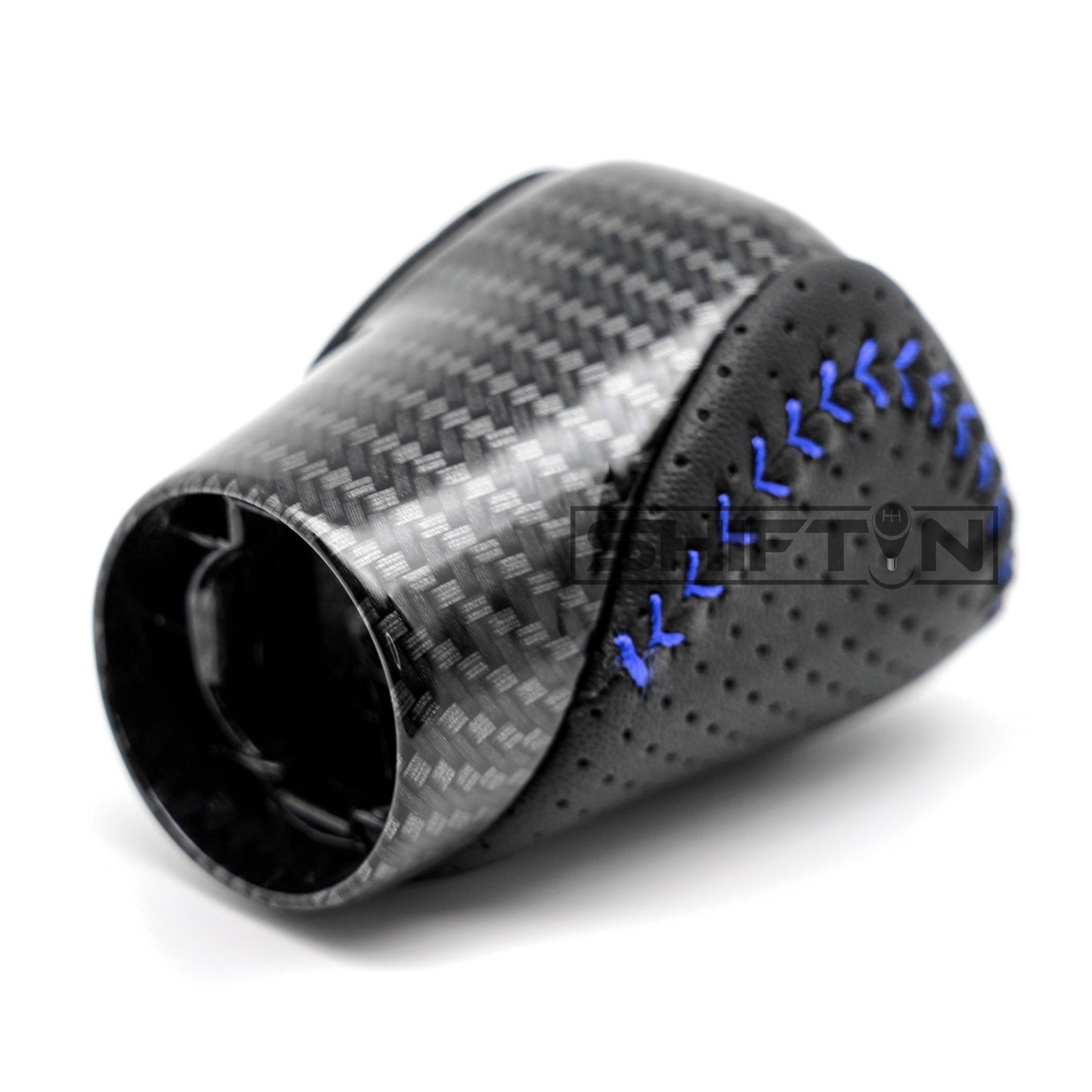 SHIFTIN-Gear-Shift-Knob-for-LEXUS-ES-GS-IS-NX300-RC350-RX-350-GX460-Gift-Lexus-Accessory-Blue-Stitch-Carbon-Fiber