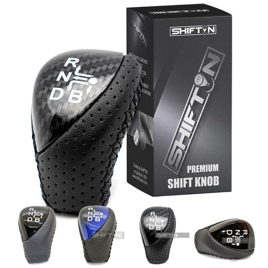 SHIFTIN Premium Replacement Gear Shift Knob Shifter for TOYOTA Auris Prius Plug-in Hybrid