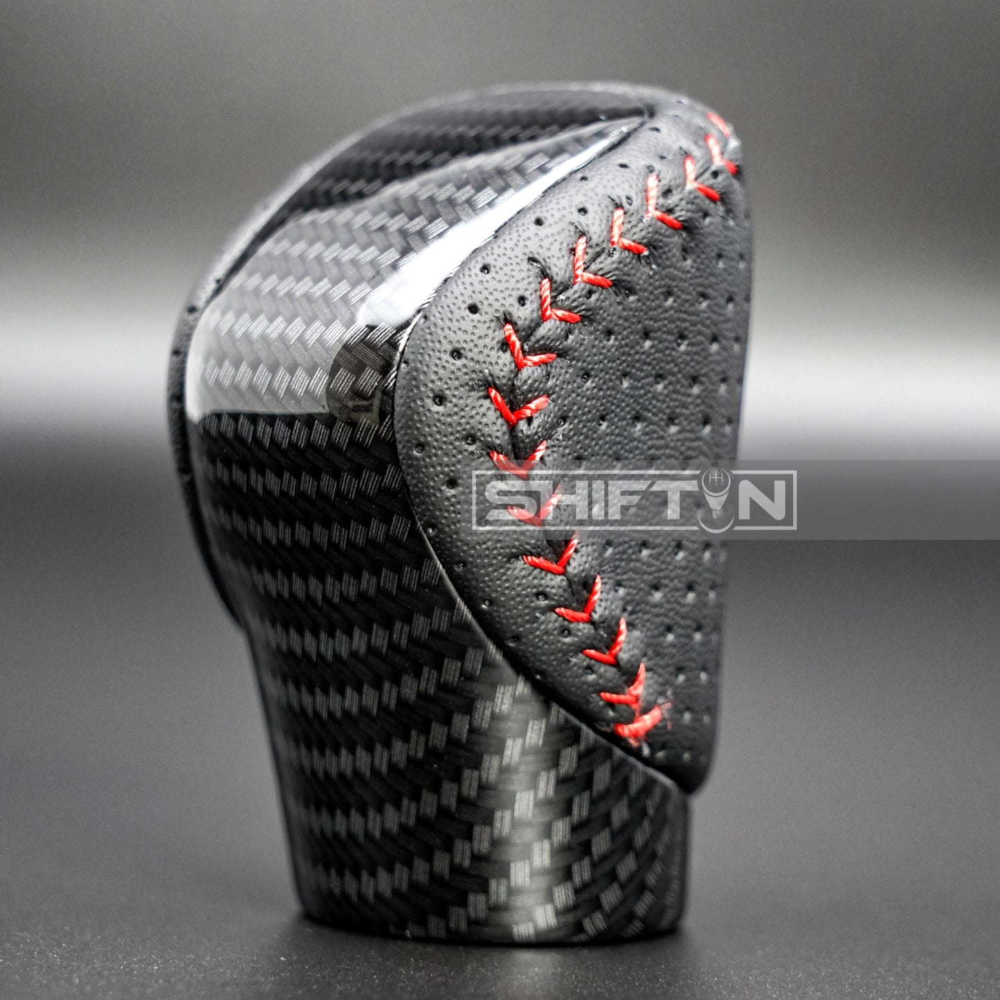 SHIFTIN-Replacement-Gear-Shift-Knob-Acessory-for-LEXUS-ES-GS-IS-NX300-RC350-RX-350-GX460-Red-Stitch-Carbon-Fiber