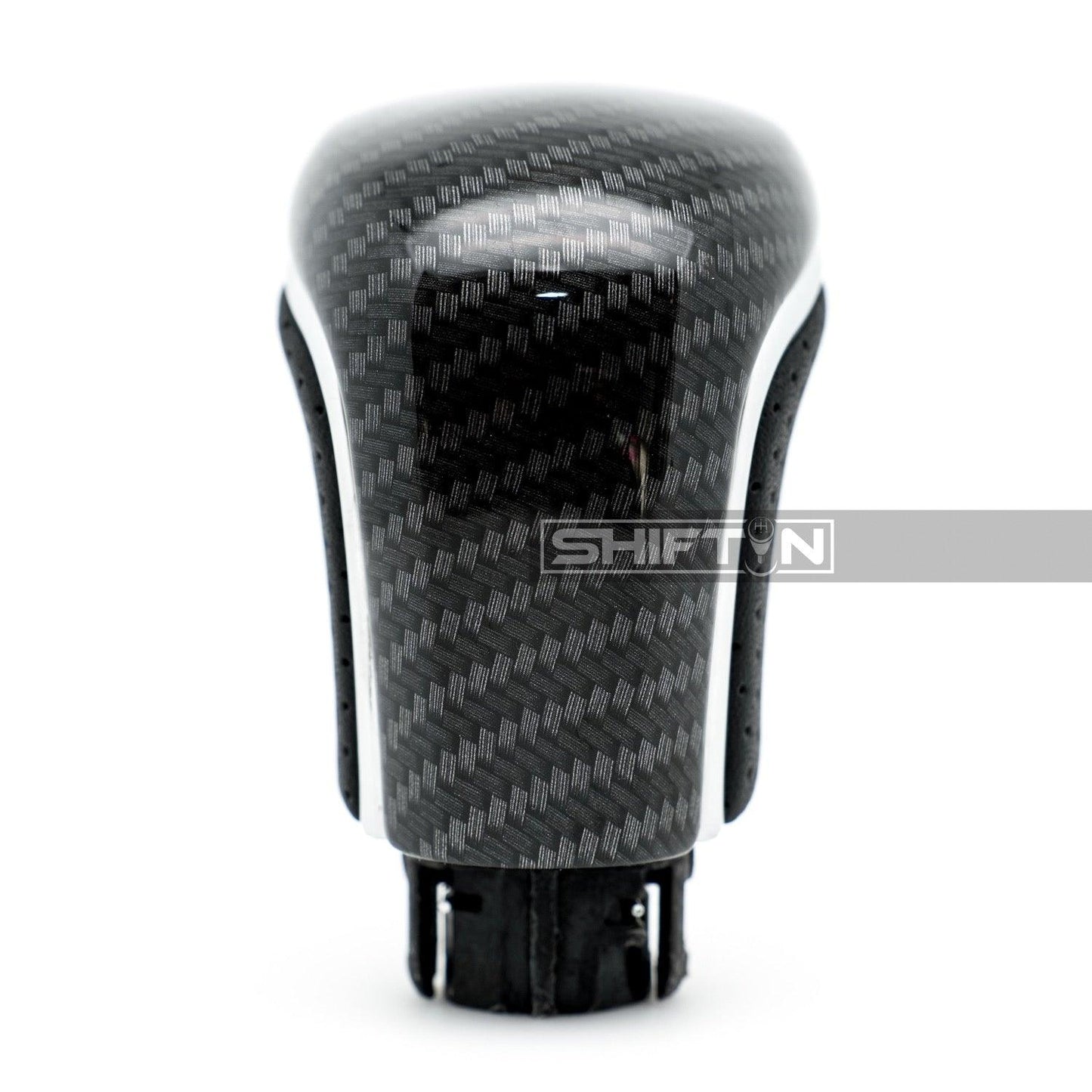 SHIFTIN-Black-Leather-Gear-Shift-Knob-Shifter-for-Toyota-Camry-Corolla-Avalon-NBZZp