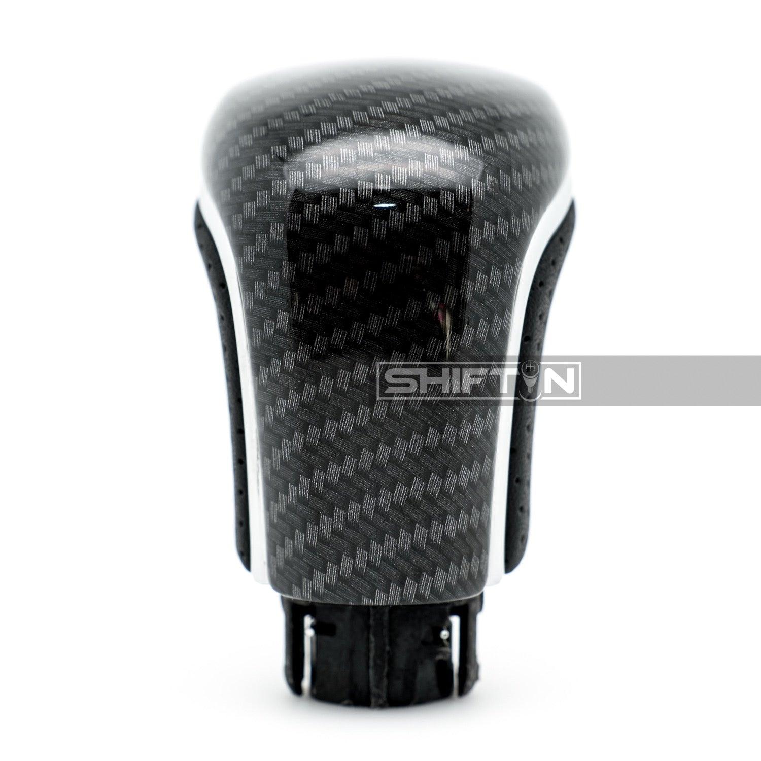 SHIFTIN-Black-Leather-Gear-Shift-Knob-Shifter-for-Toyota-Camry-Corolla-Avalon-NBZZp