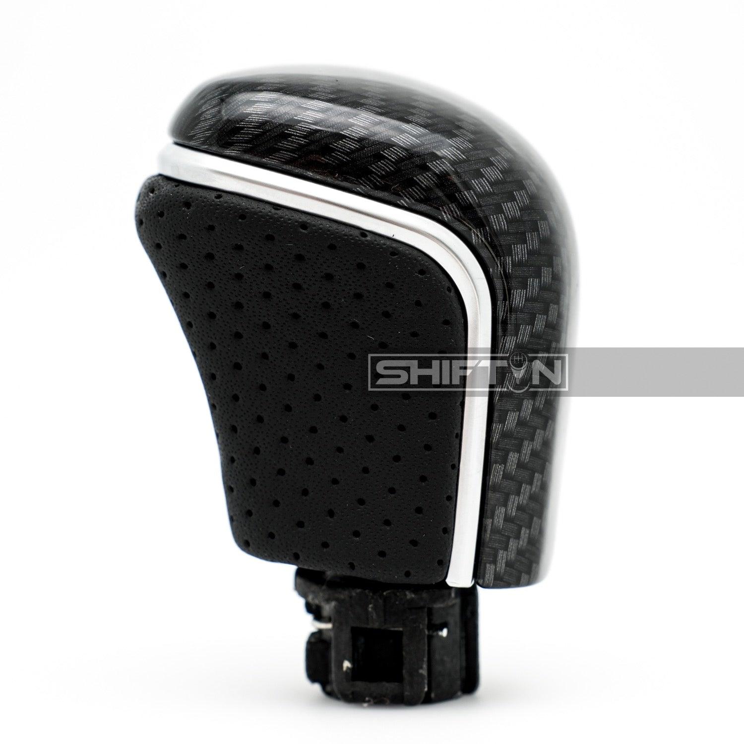 SHIFTIN-Black-Leather-Gear-Shift-Knob-Shifter-for-Toyota-Camry-Corolla-Avalon-NBZZp