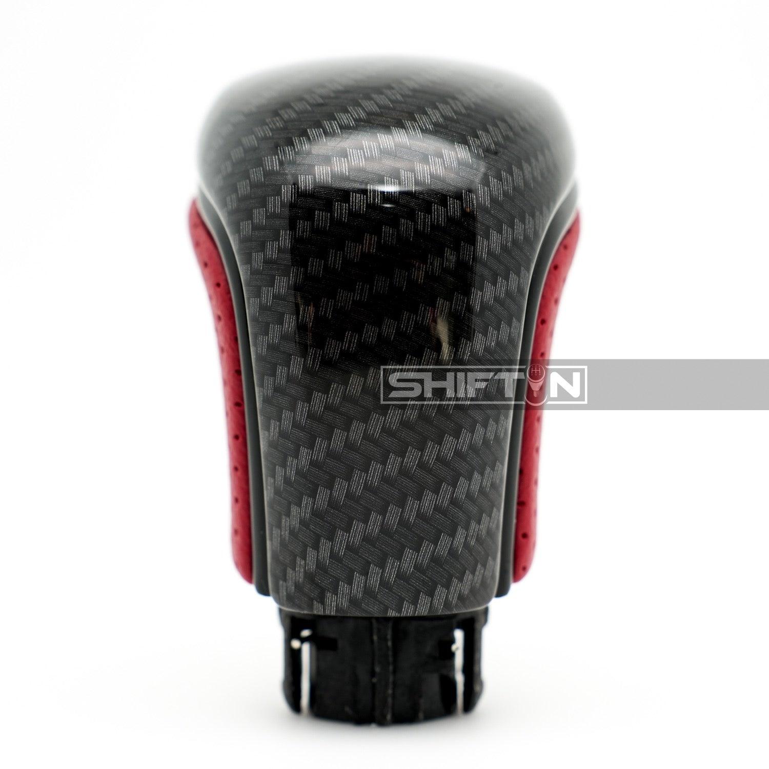 SHIFTIN-Black-Leather-Gear-Shift-Knob-Shifter-for-Toyota-Camry-Corolla-Avalon-NRZp