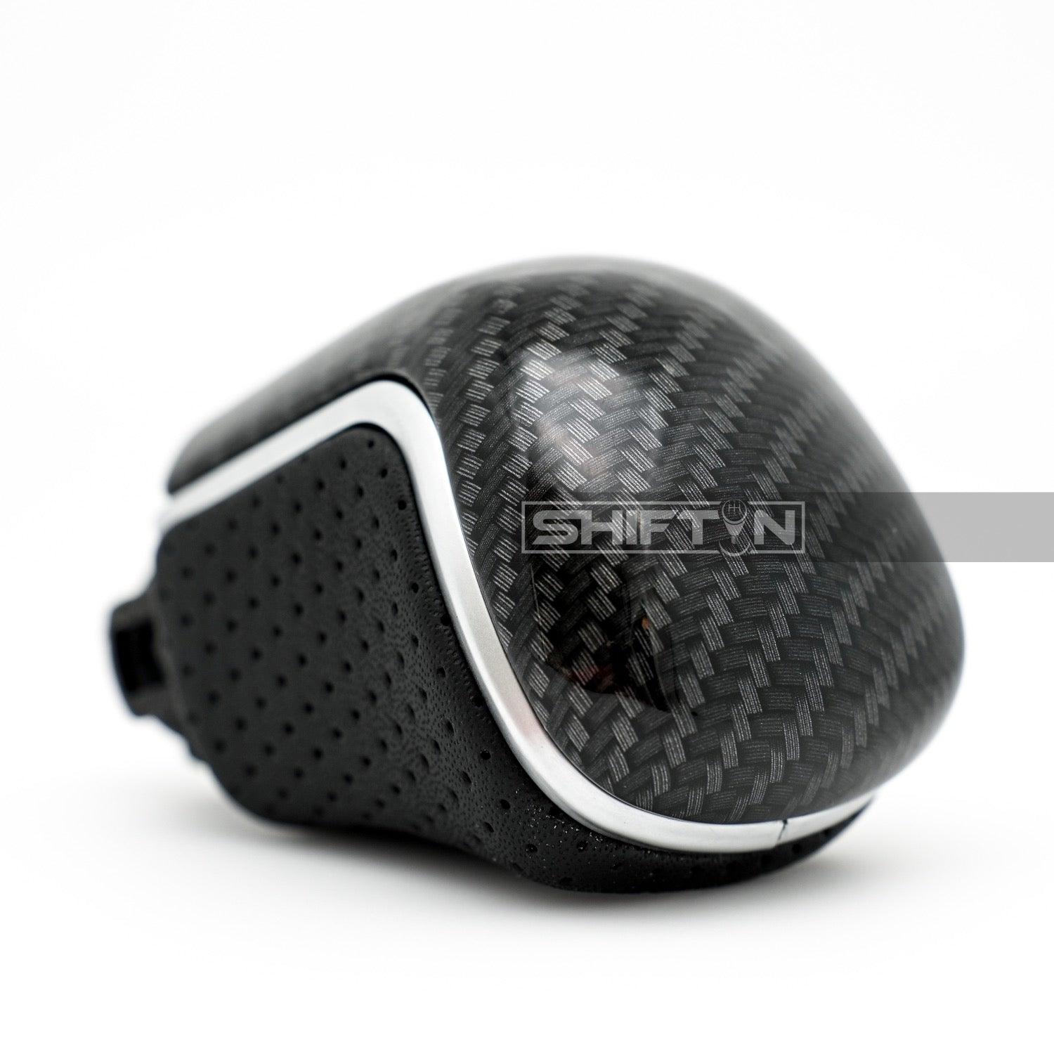 SHIFTIN-Black-Leather-Gear-Shift-Knob-Shifter-for-Toyota-Camry-Corolla-Avalon-NBZZp