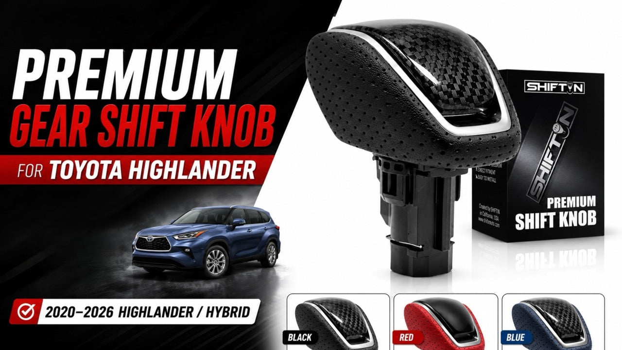 Load video: How to Install 2020-2026 Toyota Highlander Shift Knob