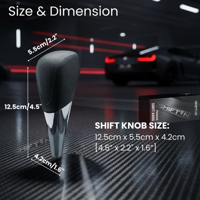 Black Abs Gear Shift Knob Shifter for Toyota Highlander (2008-2013) Rav4 (2007-2012) Camry (2007-2011) Corolla (2009-2013) Solara Avalon - JBLT