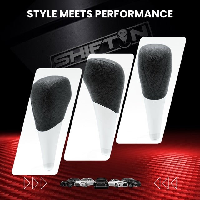 Black Abs Gear Shift Knob Shifter for Toyota Highlander (2008-2013) Rav4 (2007-2012) Camry (2007-2011) Corolla (2009-2013) Solara Avalon - JBLT