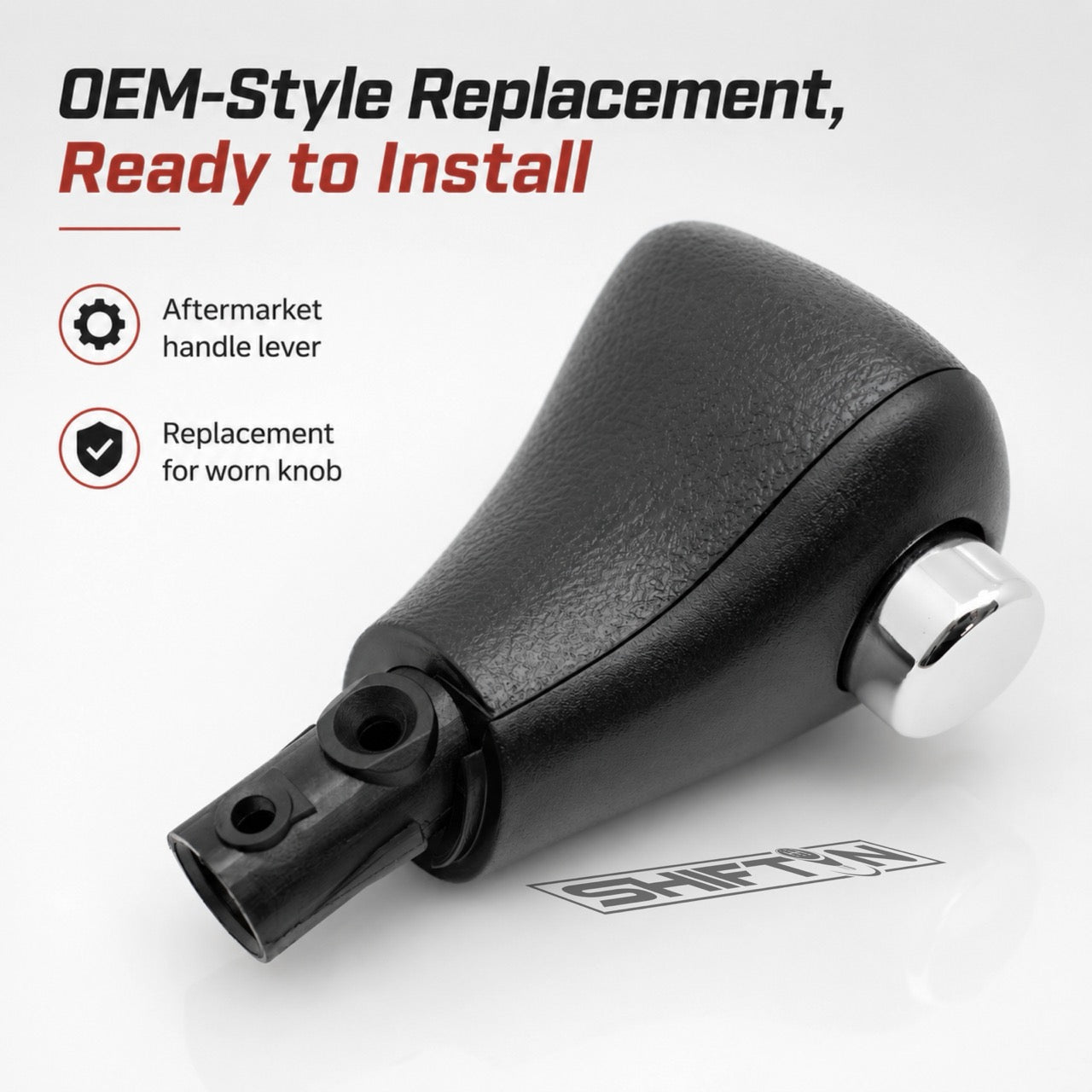 Gear Shift Knob for Honda Accord 2003-2006, Replacement Shifter for OEM Part 54130-SDA-A84ZB A51 A81 - HA-0306B