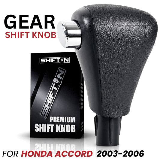 Gear Shift Knob for Honda Accord 2003-2006, Replacement Shifter for OEM Part 54130-SDA-A84ZB A51 A81 - HA-0306B