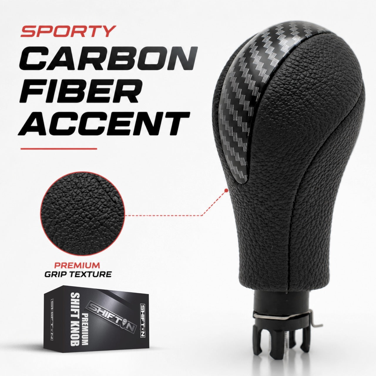 Gear Shift Knob for Infiniti EX35 FX35 FX50 G35 G37 Q60 QX50 QX56 QX70, for OEM Part 34910-JK03A 1LA6C - IFBZZ