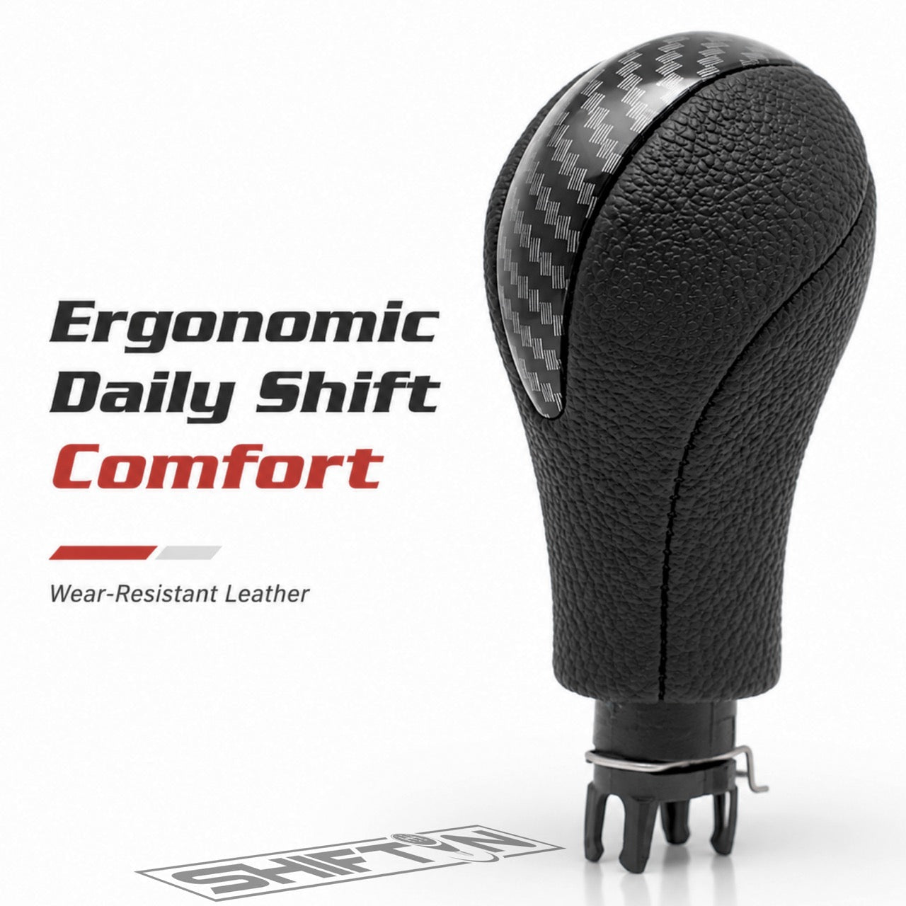Gear Shift Knob for Infiniti EX35 FX35 FX50 G35 G37 Q60 QX50 QX56 QX70, for OEM Part 34910-JK03A 1LA6C - IFBZZ