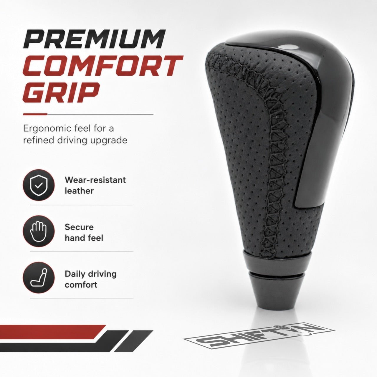 Gear Shift Knob for Lexus IS GS ES LS RX SC 250 300 350, Fits F-Sport OEM Part PTR51-53080 - FBPB