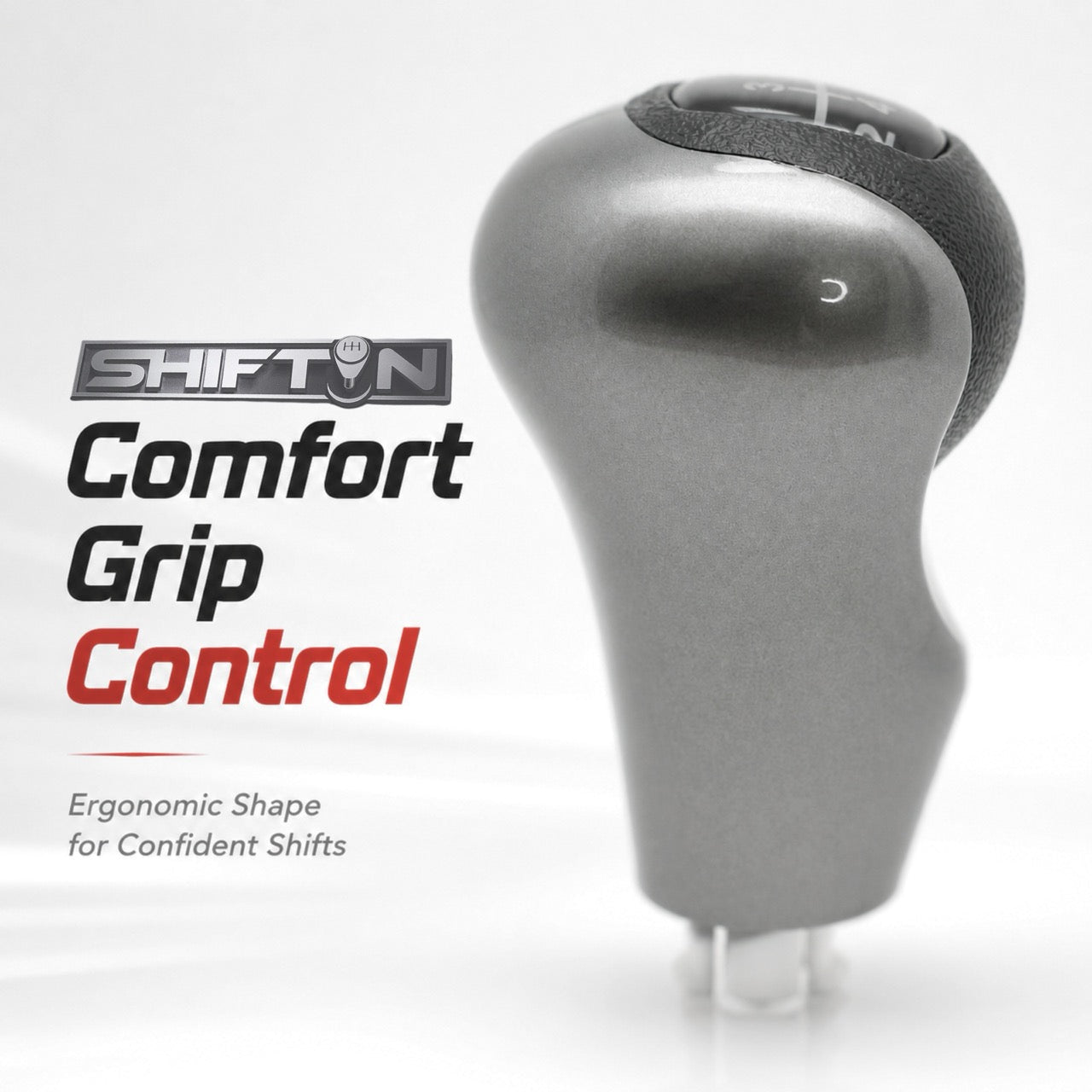 Replacement Gear Shift Knob for Honda Civic 2006-2011, 5-Speed Manual Transmission MT 54102-SNA-A01 A02 - HCM0611G