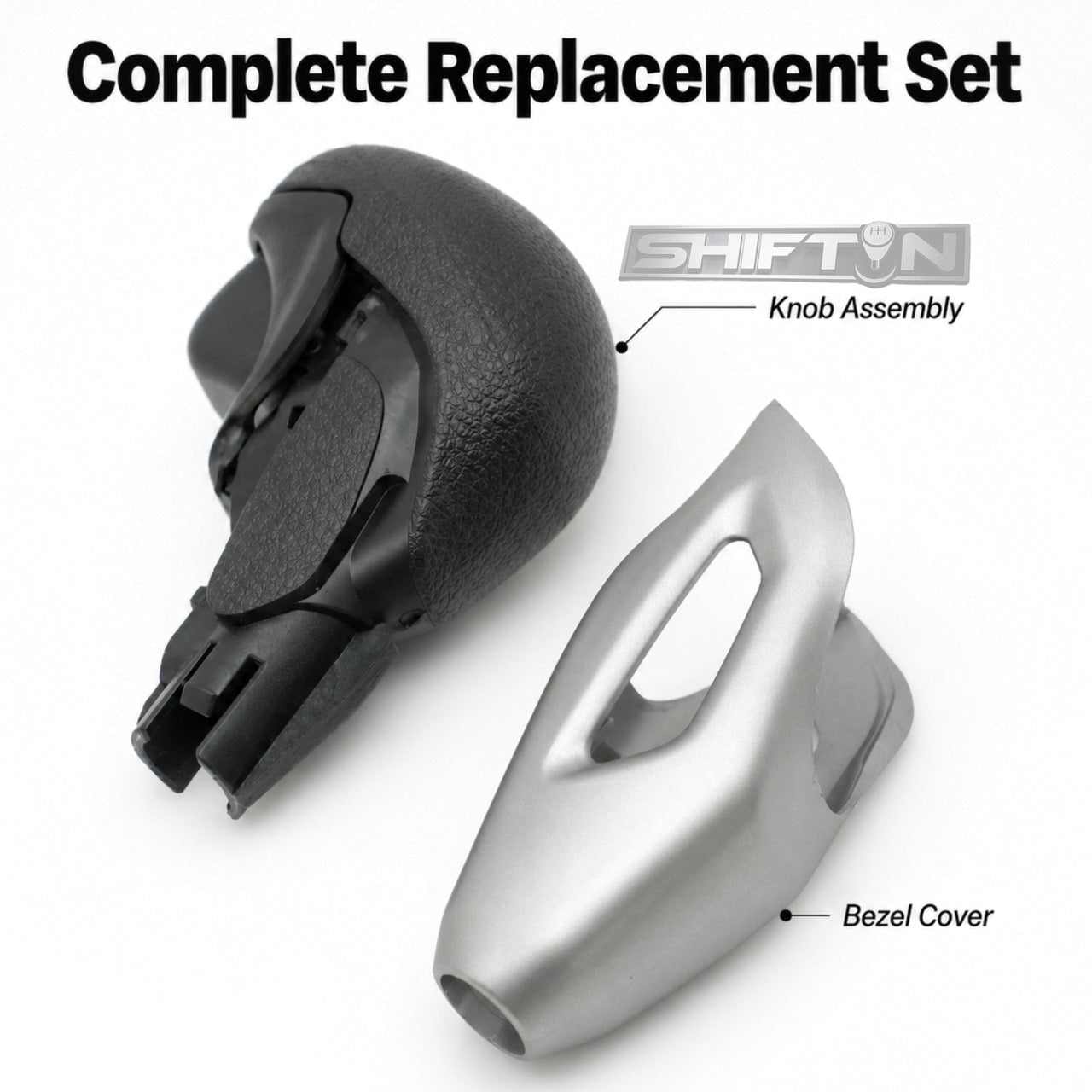 Replacement Gear Shift Knob for Honda Civic 2012-2015, For OEM Part 54130-TR0-A21ZA - HC-1215B