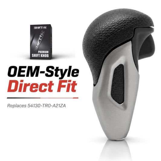 Replacement Gear Shift Knob for Honda Civic 2012-2015, For OEM Part 54130-TR0-A21ZA - HC-1215B