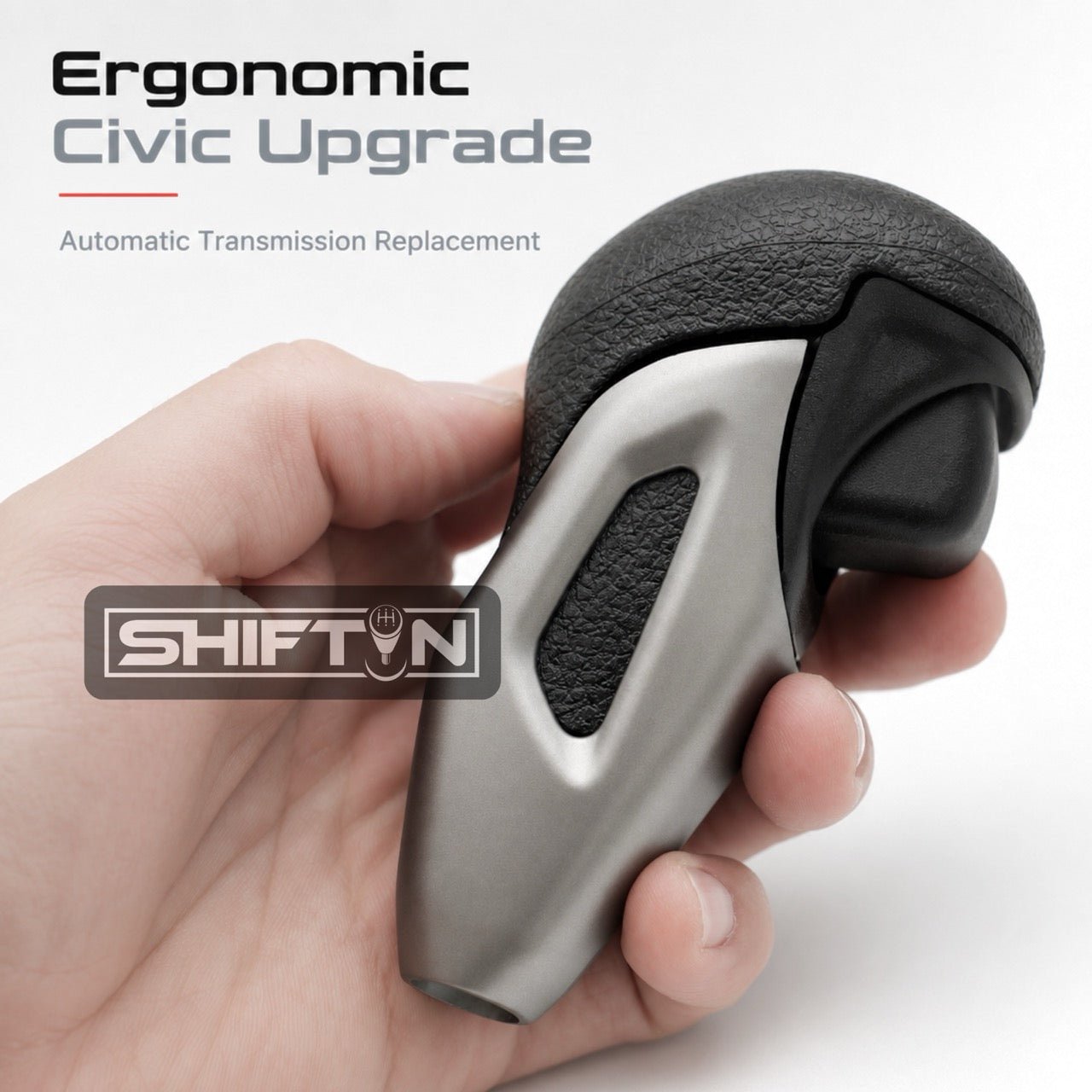 Replacement Gear Shift Knob for Honda Civic 2012-2015, For OEM Part 54130-TR0-A21ZA - HC-1215B