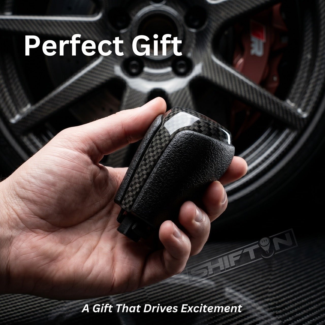 Gear Shift Knob for Toyota Camry (2015-2017) and Corolla (2014-2019)-Carbon