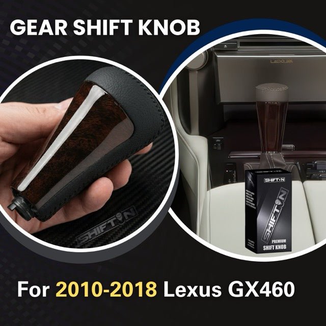 Replacement Gear Shift Knob Shifter fits for Lexus GX460 2010-2018 GX-460 Part 33504-60330-E3 - 570WDX
